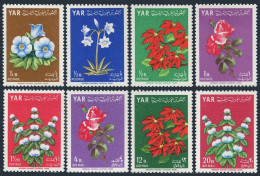Yemen AR 199-199G, MNH. Mi 390-397. Flowers 1964. - Yémen