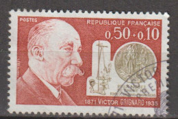 FRANCE : N° 1669 Oblitéré (Personnages Célèbres : Victor Grignard) - PRIX FIXE - - Used Stamps