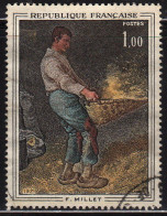 FRANCE : N° 1672 Oblitéré ("Le Vanneur", De Millet) - PRIX FIXE - - Used Stamps