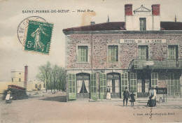 42 // SAINT PIERRE DE BOEUF  Hotel Prat  Edit Paret   Colorisée - Andere & Zonder Classificatie