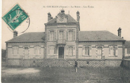 89 // COURLON   La Mairie    Les écoles   14 - Altri & Non Classificati