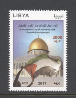 Libya 2017-International Day Of Solidarity With Palestine Set (1v) - Libye