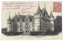 37 Azay Le Rideau - Le Chateau  - Facade Principale - Azay-le-Rideau