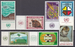 UNO GENF  15-21 Mit RZf (TAB), Postfrisch **, 1971 - Ongebruikt