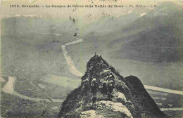 38 - Grenoble - Le Casque De Néron Et La Vallée Du Drac - Animée - Alpinisme - Correspondance - CPA - Oblitération Ronde - Grenoble