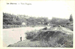 94 - Nogent Sur Marne - La Marne - Vers Nogent - Animée - CPA - Voir Scans Recto-Verso - Nogent Sur Marne