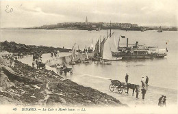 35 - Dinard - La Cale à Marée Basse - Animée - Bateaux - Attelages De Chevaux - Carte Neuve - CPA - Voir Scans Recto-Ver - Dinard