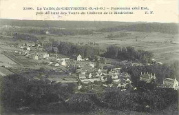 78 - Chevreuse - La Vallée De Chevreuse - Panorama Coté Est Pris Du Haut Des Tours Du Château De La Madeleine - CPA - Vo - Chevreuse