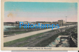 228874 ARGENTINA BUENOS AIRES NECOCHEA MOLINO Y PUERTO PORT SPOTTED POSTAL POSTCARD - Argentinien