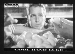 Cinéma - Paul Newman - Cool Hand Luke - Carte Vierge - Actors