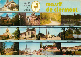 60 - Oise - Le Massif De Clermont - Multivues - CPM - Carte Neuve - Voir Scans Recto-Verso - Andere & Zonder Classificatie