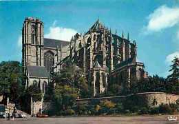 72 - Le Mans - La Cathédrale Saint Julien - Automobiles - Carte Neuve - CPM - Voir Scans Recto-Verso - Le Mans