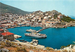 Grèce - Ile De Hydra - Vue Du Port - Bateaux - Carte Neuve - CPM - Voir Scans Recto-Verso - Greece