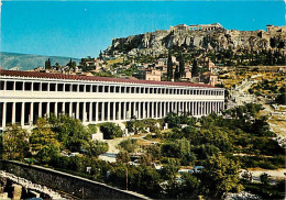 Grèce - Athènes - Athína - Le Portique Restauré D'Attalus Dans L'Ancien Agora - Carte Neuve - CPM - Voir Scans Recto-Ver - Griechenland