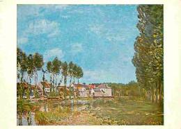 Art - Peinture - Alfred Sisley - Moret - Bords Du Loing - CPM - Voir Scans Recto-Verso - Paintings