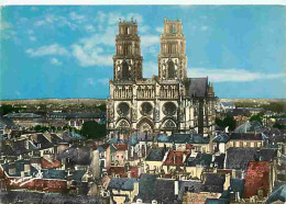 45 - Orléans - Vue Générale - La Cathédrale Sainte Croix - CPM - Voir Scans Recto-Verso - Orleans