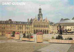 02 - Saint Quentin - Place De L'Hotel De Ville - Carte Neuve - CPM - Voir Scans Recto-Verso  - Saint Quentin