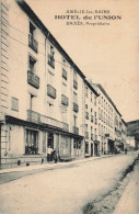 Amélie Les Bains * Rue Et Hôtel Restaurant De L'Union , BAXES Propriétaire - Amélie-les-Bains-Palalda