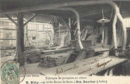 10 - Aube - Ste SAVINE - Fabrique De Parquets En Chêne - Billy, Route De Sens - Autres & Non Classés