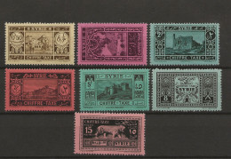 !!! SYRIE, SÉRIES 32/38 TAXES NEUVES ﹡ - Postage Due