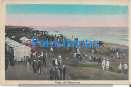 228879 ARGENTINA BUENOS AIRES NECOCHEA BEACH PLAYA POSTAL POSTCARD - Argentine