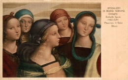 O8 - Carte Postale Peinture - Sposalizio Di Maria Vergine (Dettaglio) Raffaello Sanzio - Peintures & Tableaux