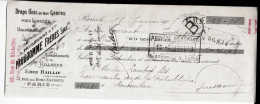 Draps Unis Pour Livrées & Uniformes A. Prudhomme Fres & Cie, Paris 1° à M. Lambret Fils, Négociant à Montauban. 1905. - 1900 – 1949