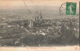 AUTUN : PANORAMA DE LA VILLE - Autun