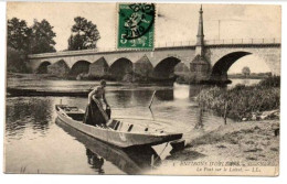 SAINTPRYVE SAINT MESMIN PONT SAINT NICOLAS BARQUE AVEC FEMME  ANIMEE - Sonstige & Ohne Zuordnung