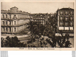 ALGERIE  ORAN  Entrée Du Boulevard G. Clemenceau   ..... - Oran