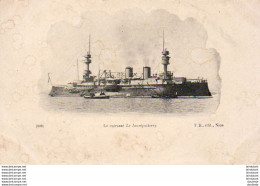 MARINE MILITAIRE FRANCAISE  Le Cuirassé " JAUREGUIBERRY "   ... - Warships