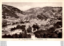 D07  VALS- LES- BAINS  Vue Générale   ..... - Vals Les Bains