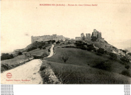 D07  ROCHEMAURE  Ruines Du Vieux Château Féodal  ..... - Rochemaure