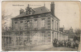 D80   SAINT RIQUIER   École De Garçons - Saint Riquier