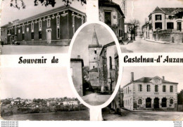 D32  CASTELNAU D'AUZAN  Souvenir Carte Multivue - Autres & Non Classés