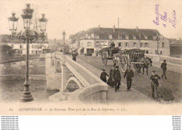 D60  COMPIEGNE  Le Nouveau Pont Pris De La Rue De Solférino  ..... - Compiegne