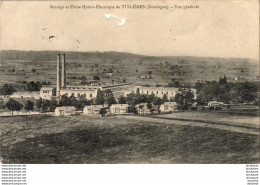 D24  TUILLIERES   Barrage Et Usine Hydro Electrique - Vue Générale ( Carte Rongée ) - Sonstige & Ohne Zuordnung