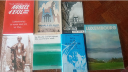 Lot Livres Sur Le Luxembourg - Andere & Zonder Classificatie