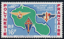 Polynésie Poste Aérienne N°8 - Neuf ** Sans Charnière - TB - Unused Stamps