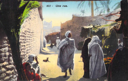 26976 " UNE RUE "  ANIMÉ -VERA FOTO-CART.POST.  NON SPED. - Tunisia