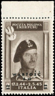 2. Polnisches Korps In Italien (Corpo Polacco), 1946, Ohne Gummi - Unclassified