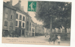 38 // CREMIEU   Place De La Poipe Et Route De Bourgoin - Crémieu