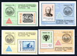 Argentinien Block 22-25 Postfrisch #HX254 - Other & Unclassified