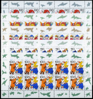 Bund Zehnerbogen 1990-1994 Bonn Ersttagssonderstempel #IT670 - Altri & Non Classificati