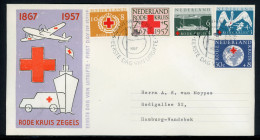 Niederlande 699-702 Rotes Kreuz Ersttagesbrief/FDC #IA212 - Altri & Non Classificati