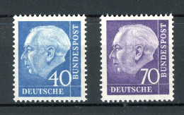 Bund 260 R + 263 R Postfrisch Rollenmarken Mit Nr. #HX163 - Sonstige & Ohne Zuordnung