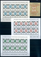 Niederlande Kleinbögen 880-82 Postfrisch #JM199 - Sonstige & Ohne Zuordnung