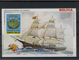 Bolivien Block 137 Postfrisch Segelschiff #HK851 - Bolivië
