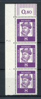 Berlin Senkr. 3er Streifen 201 DZ 2 Postfrisch #IT964 - Unused Stamps