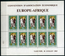 Niger Kleinbogen 52 Postfrisch Europafrique #IV290 - Niger (1960-...)